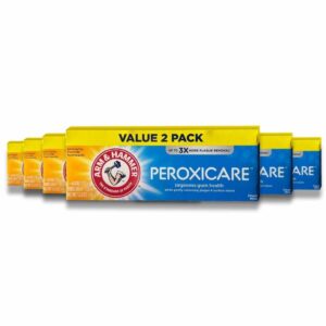 A&H - Peroxicare Toothpaste, Clean Mint, Fluoride, Twin Pack - 6 Oz - 6 Pack