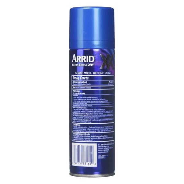 ARRID XX Anti-Perspirant & Deodorant Spray, Morning Clean - 6 oz - 12 Pack - Image 2