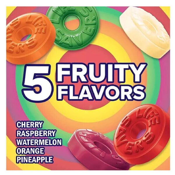 Life Savers 5 Flavors Hard Candy - 3.29 oz - 20 ct - Image 2