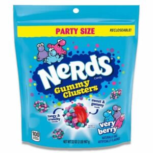 Nerds - Gummy Clusters Very Berry - 32 Oz Each