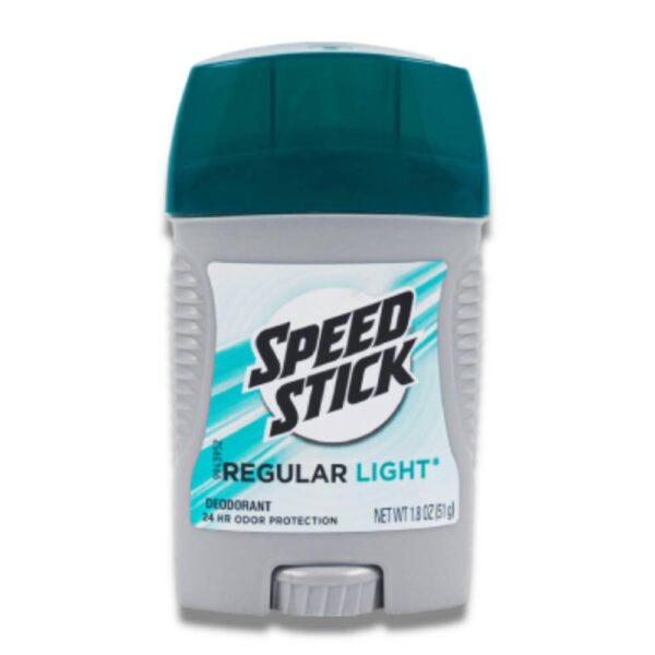 Speed Stick Regular Light Deodorant for Men 1.8 oz - 12 Pack - Image 2