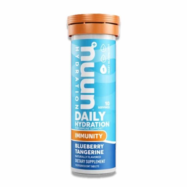 NUUN - Immunity Hydration Single Tube Blueberry Tangerine - 10 Tablets - 48 Pack - Image 2
